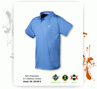 Dunlop Mens Button Polo