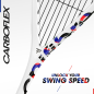 Preview: Tecnifibre Carboflex 125 X-TOP V2 Squashschläger - Testschläger wie neu