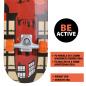 Preview: Schildkröt Skateboard Kicker 31 Red Parcour