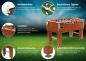 Preview: Tischkicker Profi Soccer Deluxe - Holzdekor