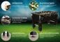 Preview: Tischkicker Profi Soccer Deluxe - Schwarz