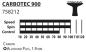 Preview: Donic-Schildkröt CarboTec 900 Tischtennisschläger