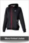 Preview: Dunlop Mens Club Line Warm Up Kapuzen-Jacke