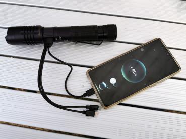 Origin Outdoors LED-Taschenlampe Powerbank