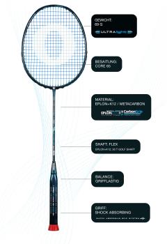 Oliver Extreme 69 light Badmintonschläger