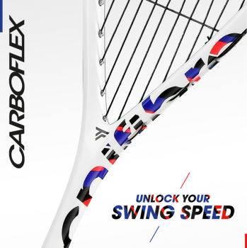 Tecnifibre Carboflex 125 X-TOP V2 Squashschläger - Testschläger wie neu