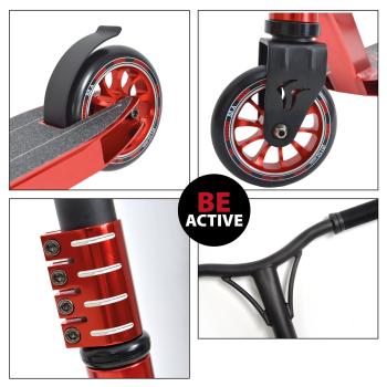 Preview: Schildkröt Stunt Scooter Flipwhip - Metalic Red