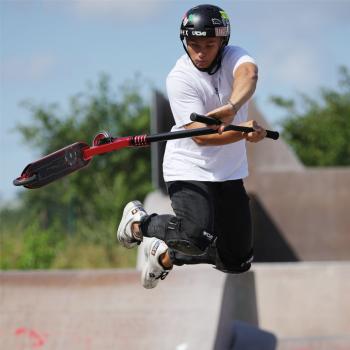 Schildkröt Stunt Scooter Flipwhip - Metalic Red