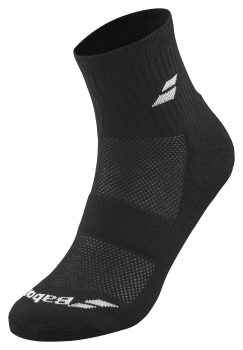 Babolat Quarter Socken 3er Pack schwarz