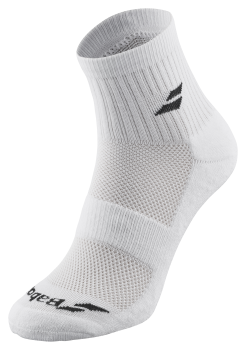 Babolat Quarter Socken 3er Pack weiß