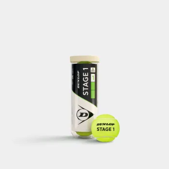 Dunlop Stage 1 Green Tennisbälle 3er