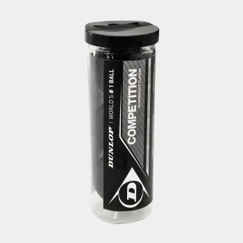 Dunlop Competition Squashball 3er Tube