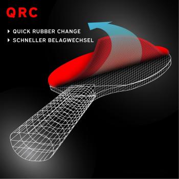 Donic-Schildkröt Tischtennis Ersatzbelag QRC Revolution