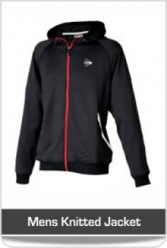 Dunlop Mens Club Line Warm Up Kapuzen-Jacke