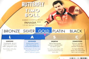 Butterfly Tischtennisschläger TIMO BOLL GOLD