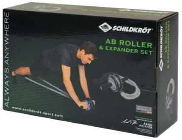 Schildkröt Fitness AB Roller + Expander Set