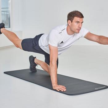 Schildkröt Fitness Fitnessmatte 10 mm grau