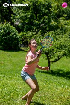 Preview: Schildkröt Federball Set Junior