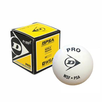 Dunlop Pro Squashball weiß