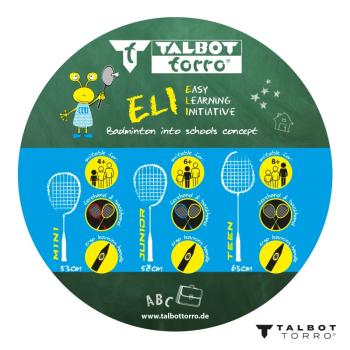 Talbot Torro ELI Teen Badmintonschläger