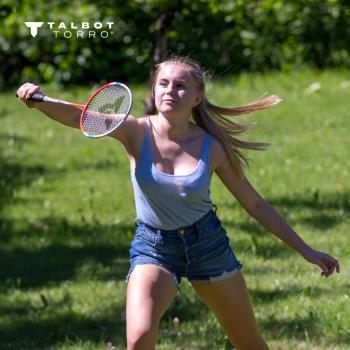 Preview: Talbot Torro Premium Badminton Set 4 Fighter