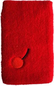 Kirschbaum Schweißband XL rot