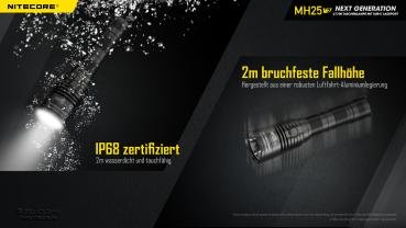 Nitecore MH25 V2 Taschenlampe