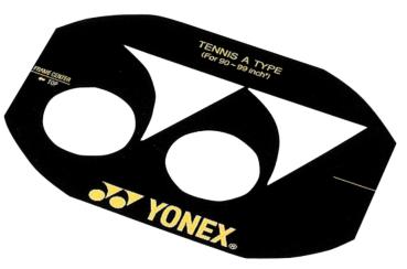 Yonex Besaitungs-Logoschablone Tennis 90-99 in²