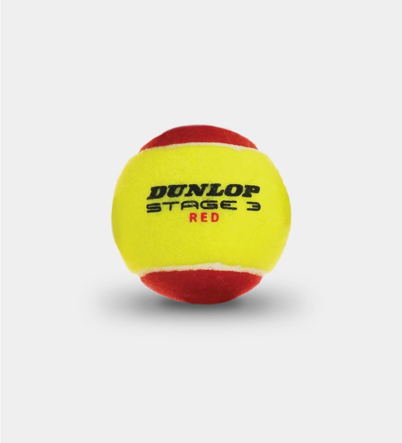 HEAD TIP Red - Lot De 3 Balles De Tennis Pour Enfants 5-8 Ans, Version Sans Pression