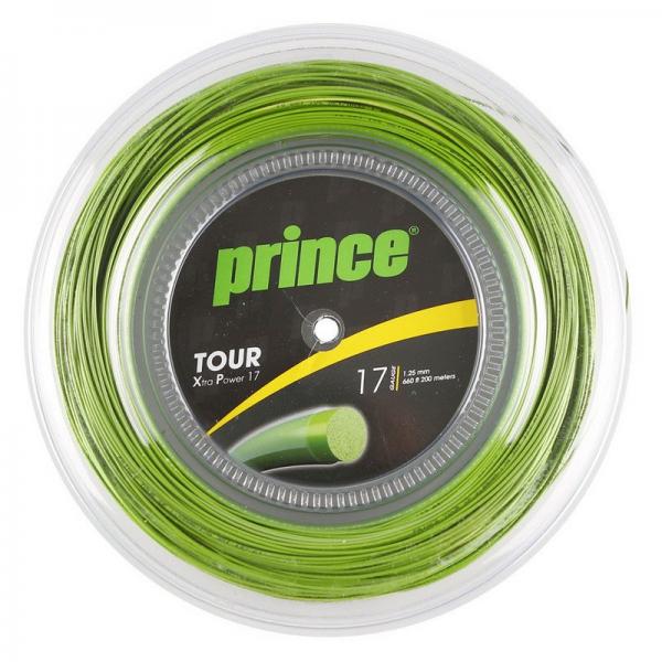 Tennissaite Prince Tour XP 17 "Xtra Power" 200 m Rolle