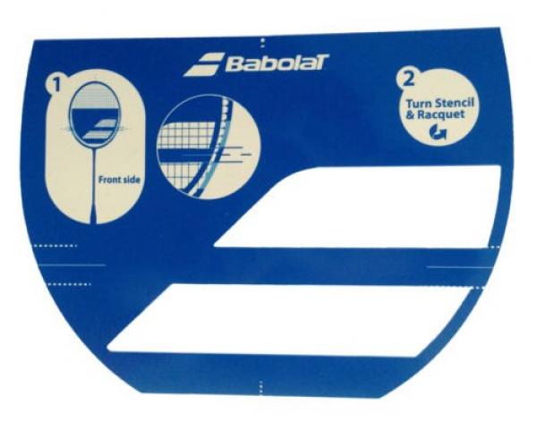 Babolat Badminton Besaitungs-Logoschablone