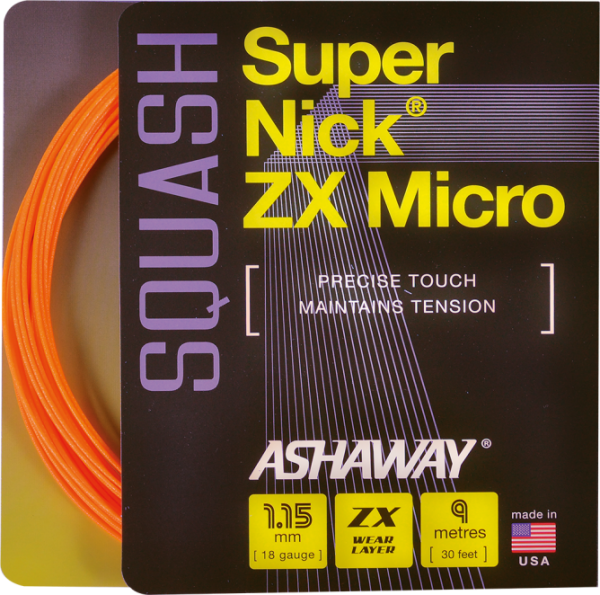 Ashaway SuperNick ZX Micro Squashsaite Set