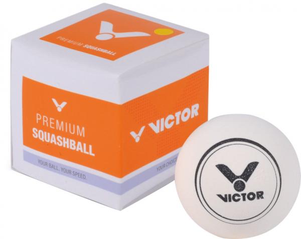 Victor Squashball doppelgelb weiß