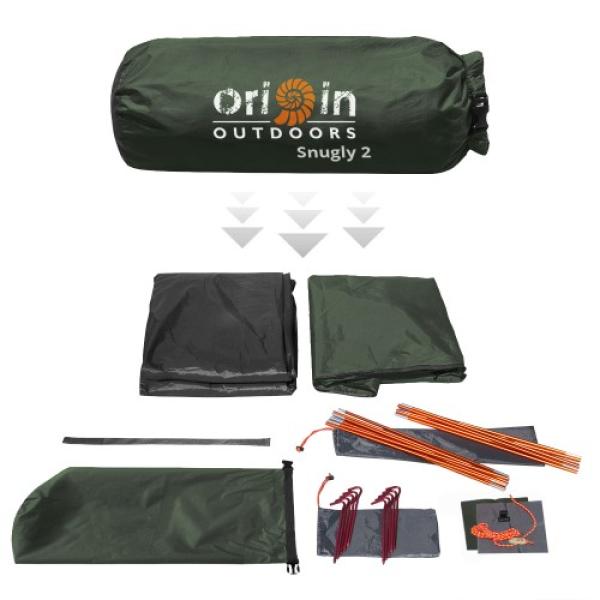 Origin Outdoors Zelt Snugly - 2 Personen