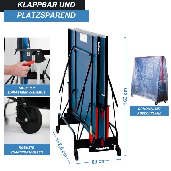 Tischtennisplatte Bandito Outdoor