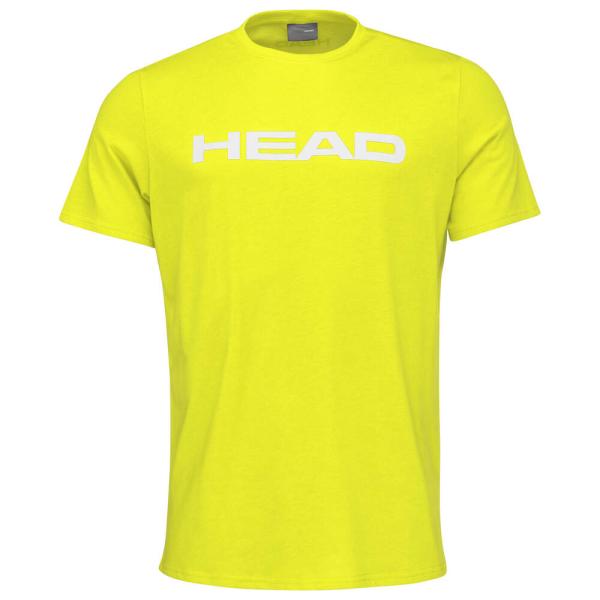 HEAD Club Basic T-Shirt Herren gelb