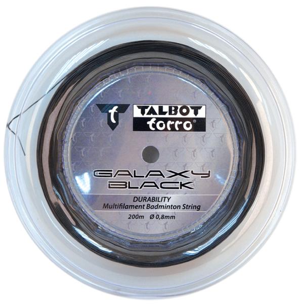 Talbot Torro Galaxy Black Badmintonsaite Rolle
