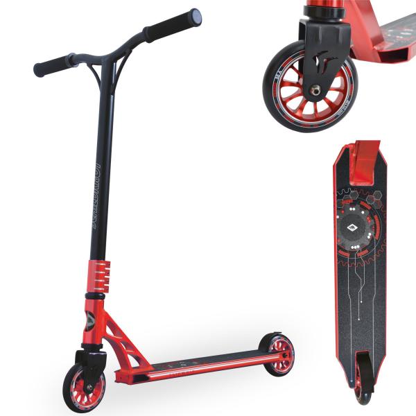 Schildkröt Stunt Scooter Flipwhip - Metalic Red