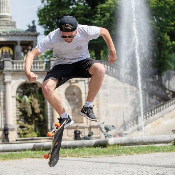 Schildkröt Skateboard Kicker 31 Red Parcour