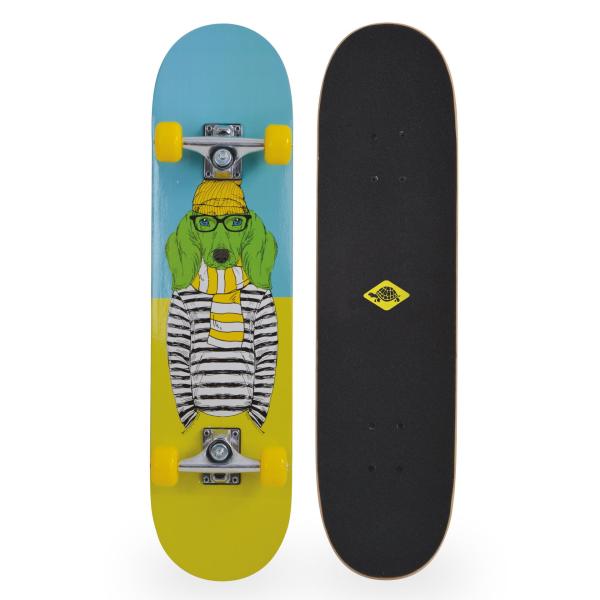 Schildkröt Skateboard Kicker 31 Green dog