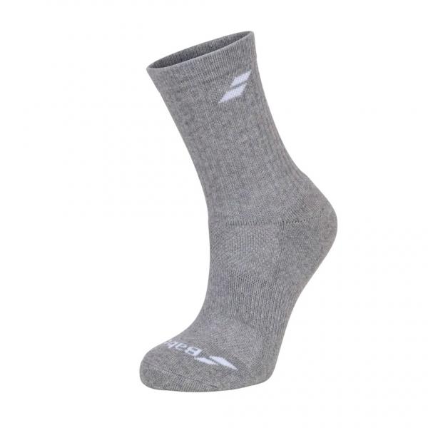 Babolat Socken Junior 3er Pack weiß/blau/grau