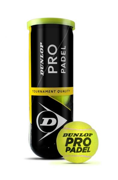 Dunlop Pro Padel Bälle 3er Dose