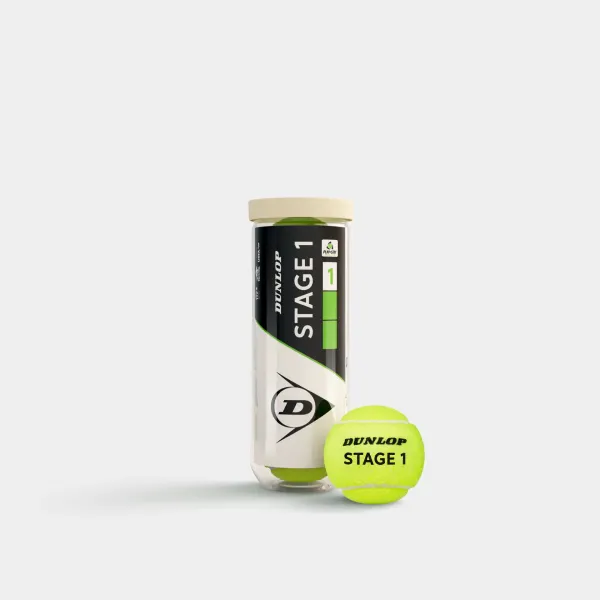Dunlop Stage 1 Green Tennisbälle 3er