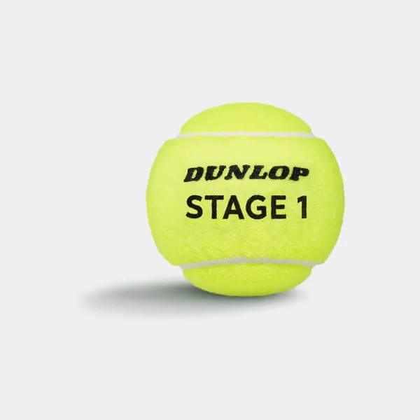 Dunlop Stage 1 Green Tennisbälle 3er