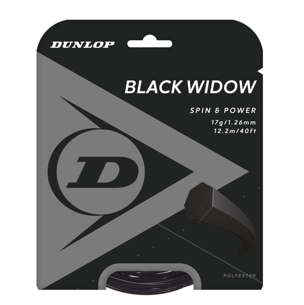 Dunlop Black Widow Tennissaite Set