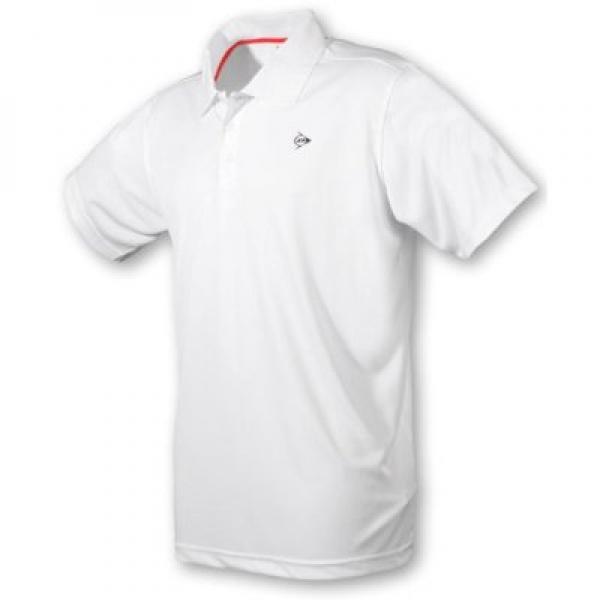 Dunlop Boys Button Polo weiß