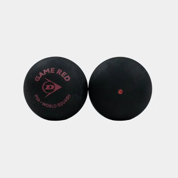 Dunlop Game Red Squashbälle 3er