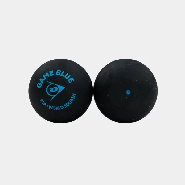 Dunlop Game Blue Squashbälle 3er