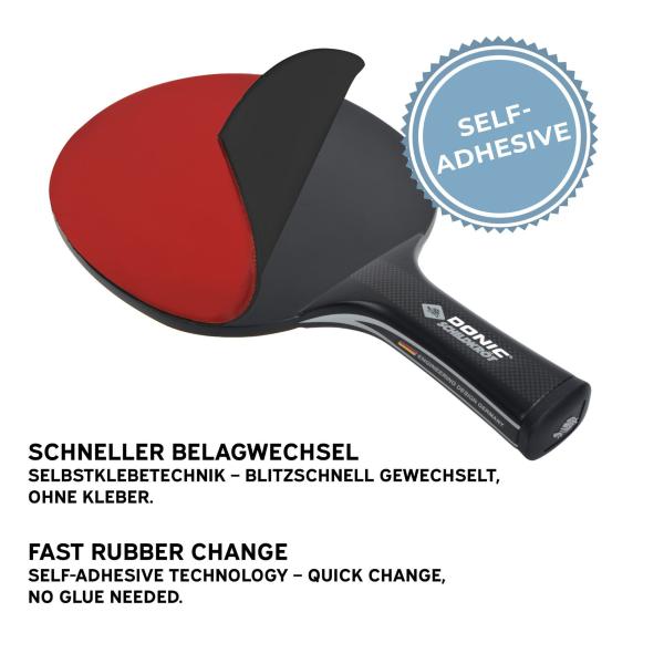 Donic-Schildkröt Tischtennis Ersatzbelag QRC Revolution