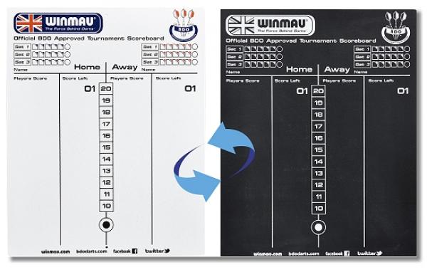 Winmau Dart Scoreboard Schreibtafel